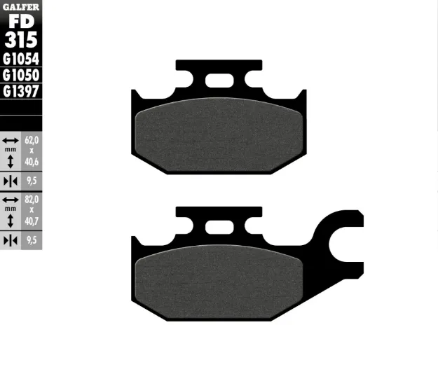Brake Pad Orcanic