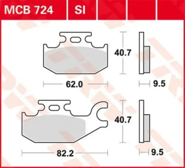 SI Series Sindered Off-Road Brake Pads