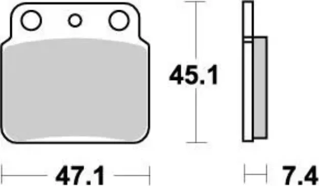 Nitro ATV Brake Pads